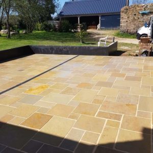 TERRASSE PIERRES NATURELLE