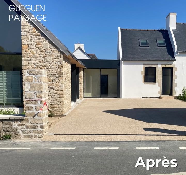Nouvel aménagement à Loctudy…
