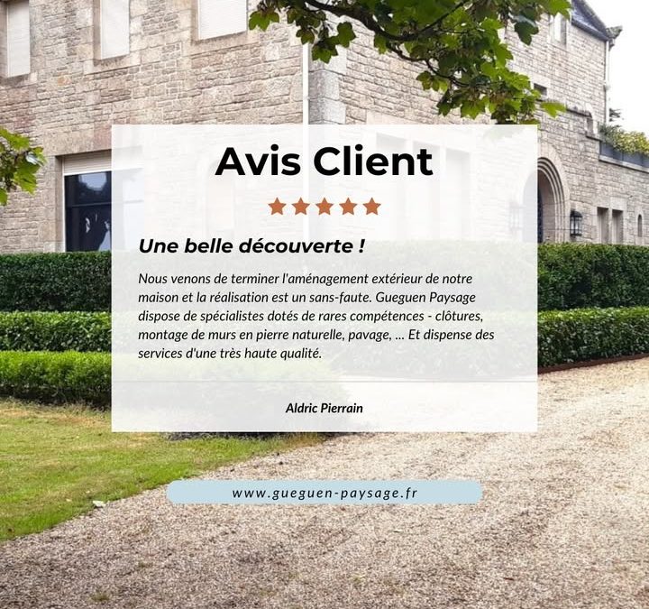 Votre satisfaction est notre plus grande récompense 🌟  Comme Aldric,…