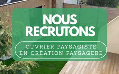Vous etes passionne(e) par l’amenagement des espaces verts et souhaitez…